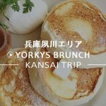 【ヨーキーズブランチ夙川本店】肉厚パンケーキが女性に大人気【YORKYS BRUNCH】
