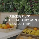 【大阪 堂島】アートフルーツファクトリーMINT本店【果物愛に溢れたカフェ】