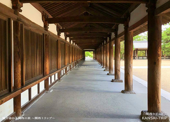 回廊 法隆寺