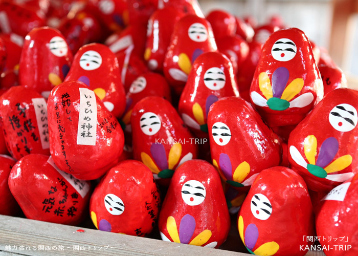 京都 五条 いちひめ神社 姫だるま