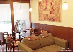 大阪 森のらくだ インテリア