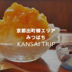 【みつばち 京都】手作りあんみつが人気・地元民の憩いの甘味処【出町柳】