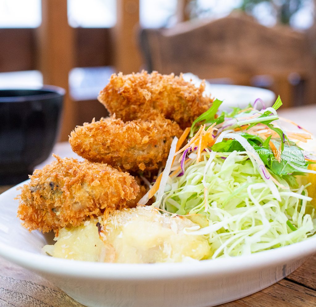 洋食の朝日 カキフライ