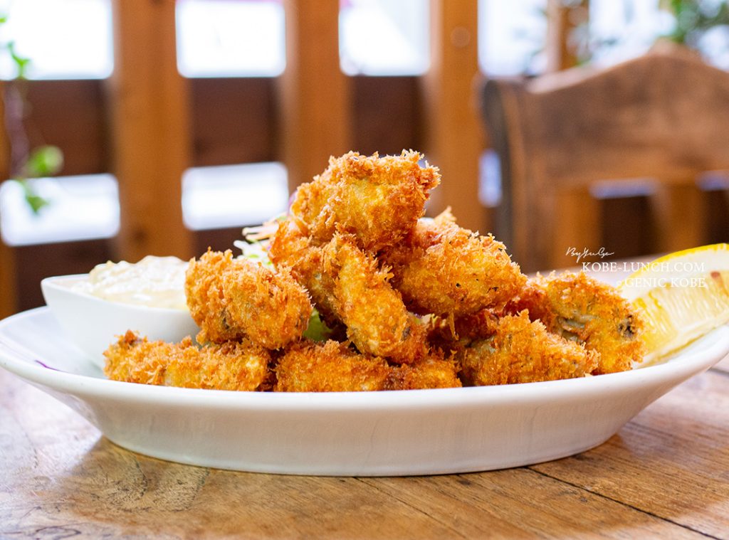 洋食の朝日 カキフライ