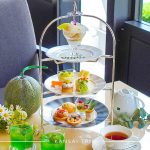 【ホテル日航大阪】ミニパフェ付き！果物の王様"メロン"づくしのアフタヌーンティーが登場