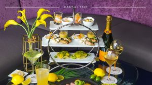 【コートヤードバイマリオット新大阪ステーション】夏は涼しいラウンジでお肉とシャンパン飲み放題