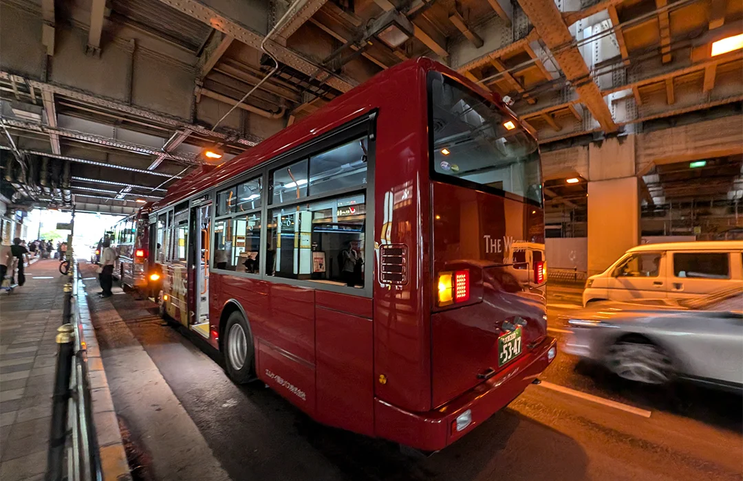 ウェスティン大阪 送迎バスの場所