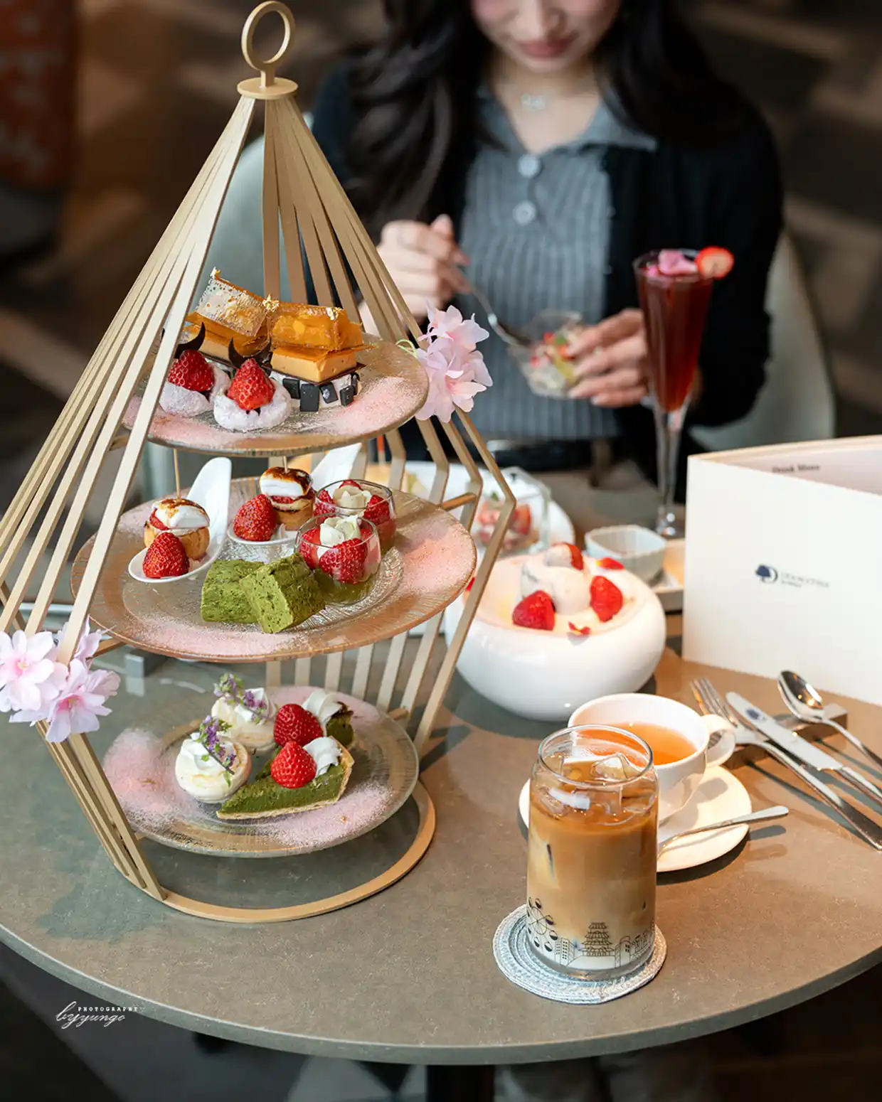 ダブルツリーbyヒルトン大阪城 いちごと日本茶のアフタヌーンティー