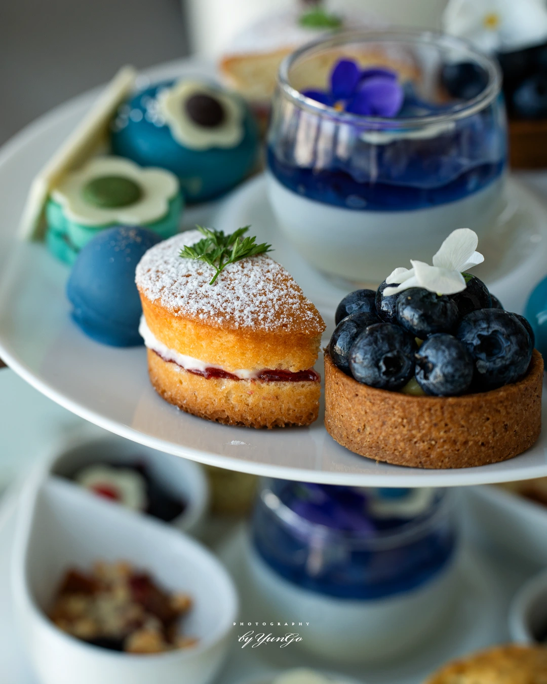 大阪マリオット都ホテル 「マリークワント」とのコラボレーションアフタヌーンティー"Sky Bloom Afternoon Tea"