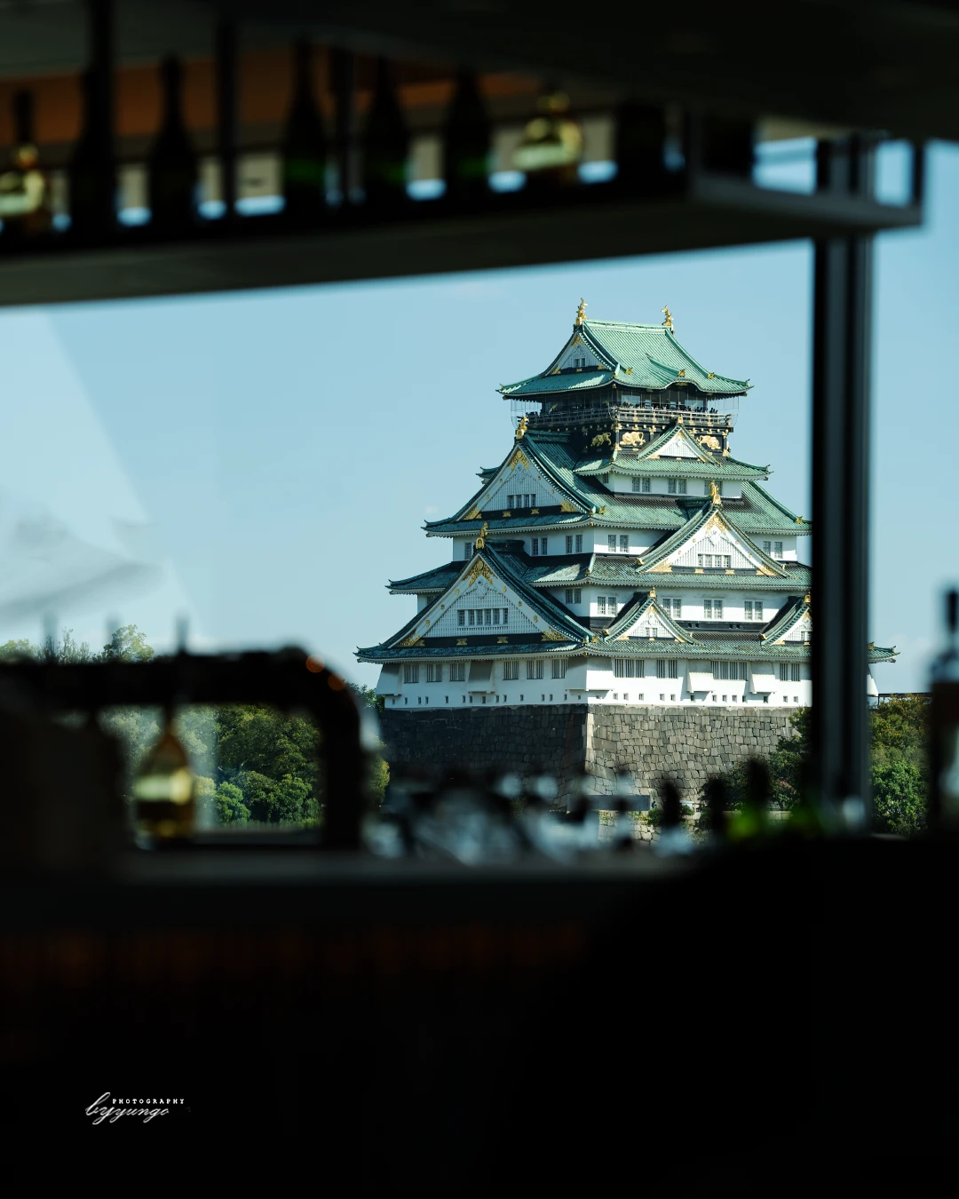 ダブルツリーbyヒルトン大阪城からの景色